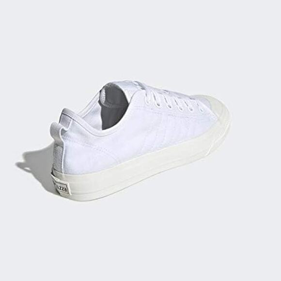 NWT adidas Originals Men's Nizza RF Sneaker, White/Off White, 9 - Picture 3 of 6